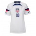 Camiseta Estados Unidos Christian Pulisic #10 Primera Equipación para mujer Mundial 2022 manga corta